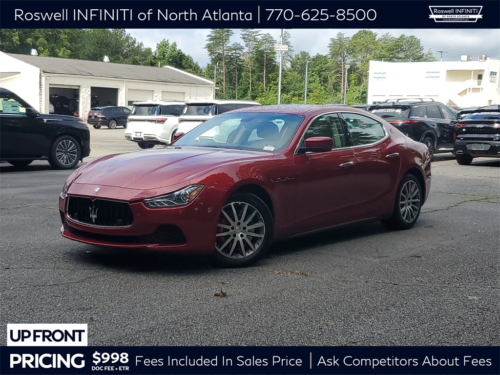 used 2014 Maserati Ghibli car, priced at $16,298