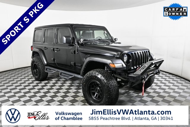 used 2021 Jeep Wrangler car, priced at $27,200