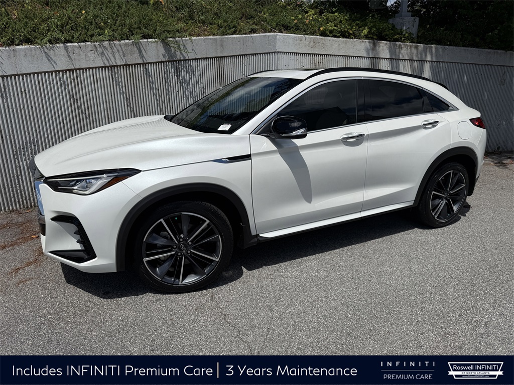 new 2025 INFINITI QX55 car, priced at $48,985