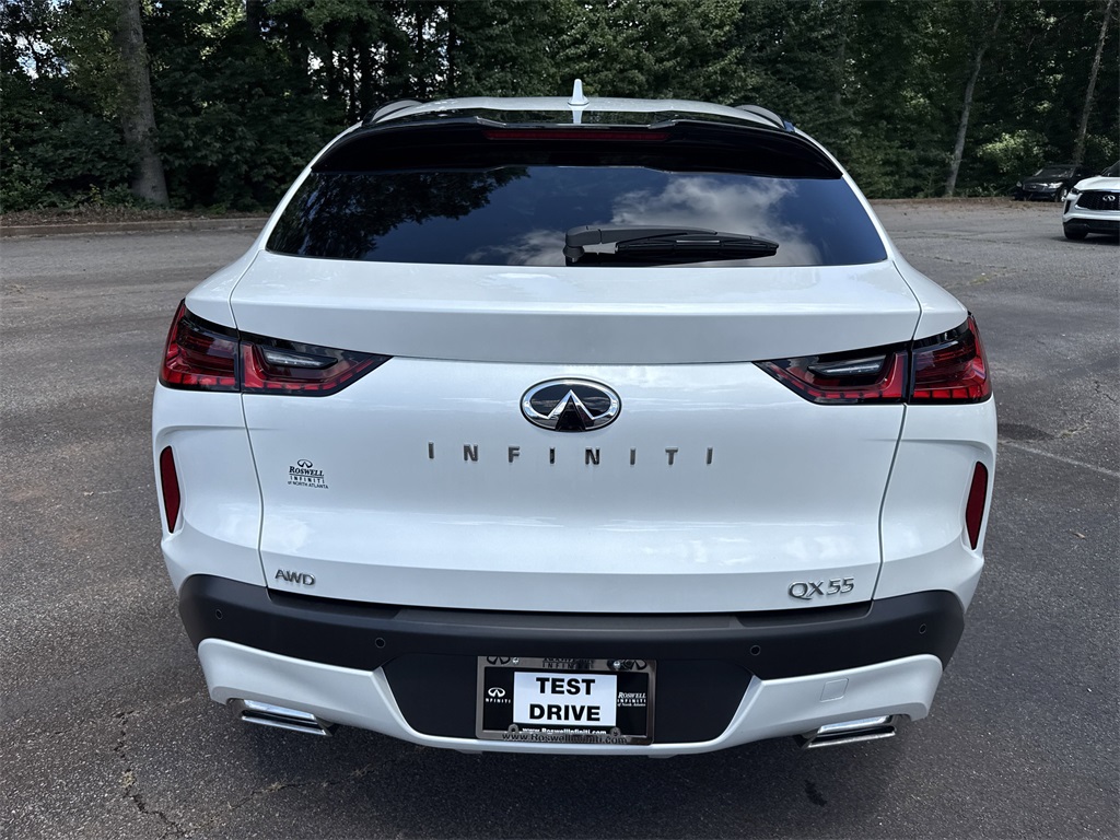 new 2025 INFINITI QX55 car, priced at $48,985