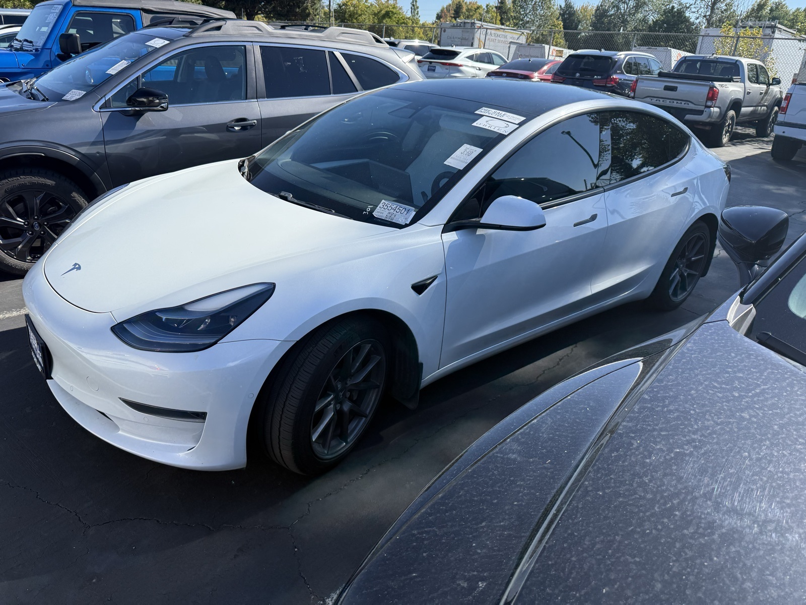 used 2021 Tesla Model 3 car, priced at $24,498