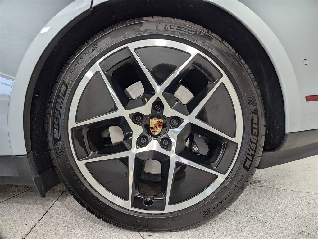 used 2025 Porsche Taycan car, priced at $96,981
