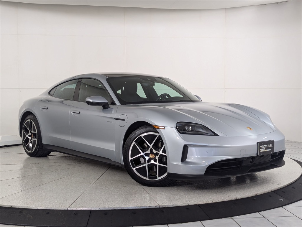 used 2025 Porsche Taycan car, priced at $96,981