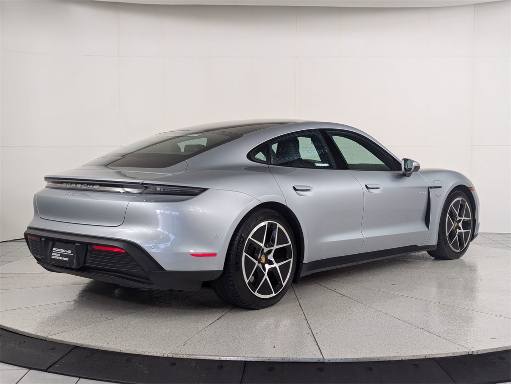used 2025 Porsche Taycan car, priced at $96,981