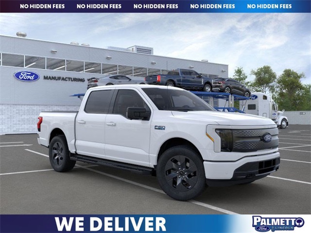 new 2025 Ford F-150 Lightning car, priced at $66,990