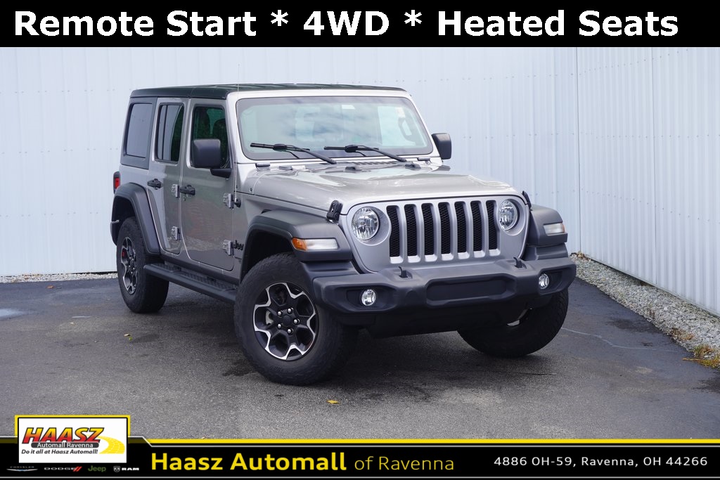 used 2021 Jeep Wrangler car, priced at $33,900