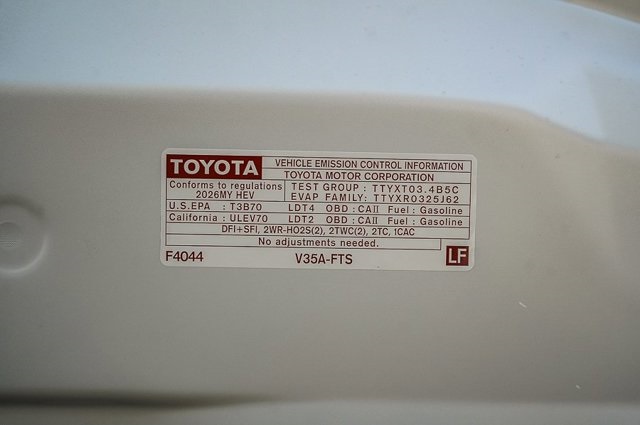 new 2026 Toyota Tundra car, priced at $76,993