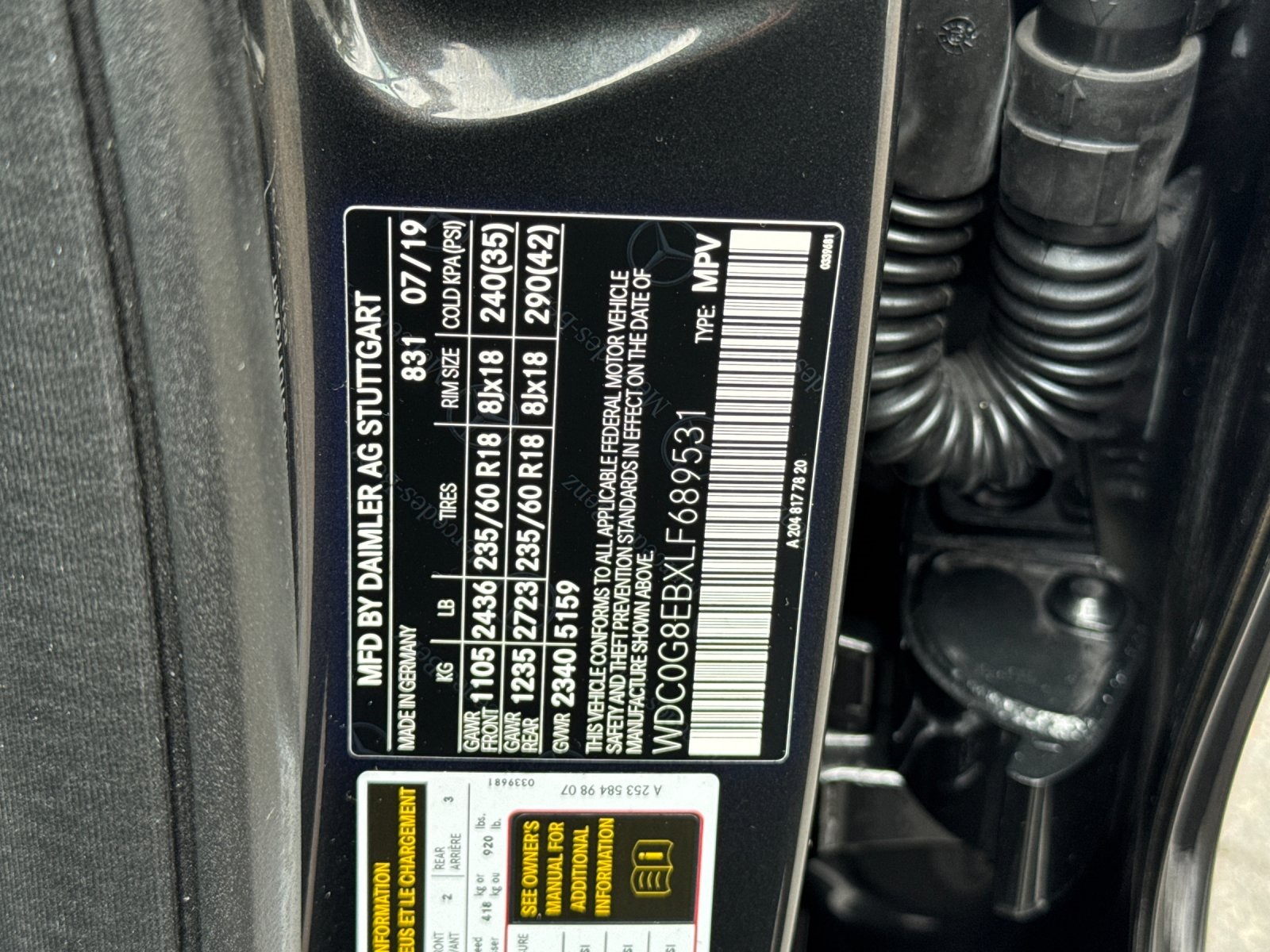 used 2020 Mercedes-Benz GLC car, priced at $19,998