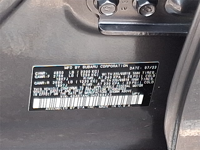 used 2022 Subaru Outback car, priced at $29,441