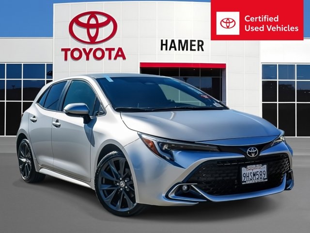 used 2023 Toyota Corolla Hatchback car, priced at $23,792