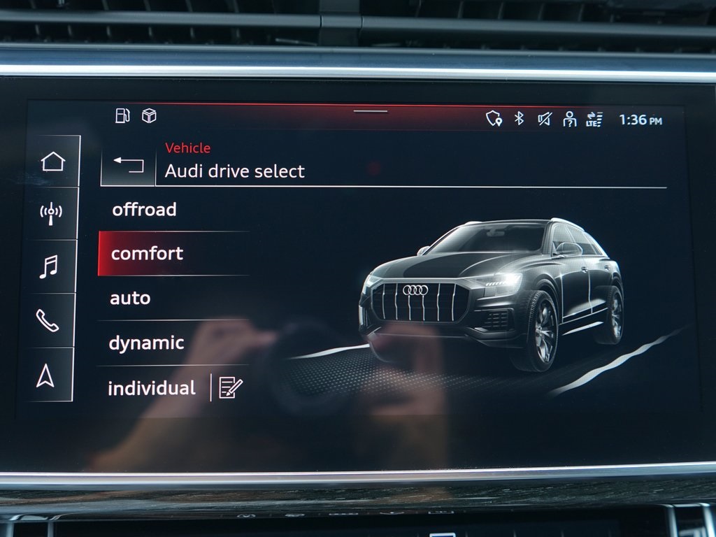used 2021 Audi Q8 car, priced at $36,495