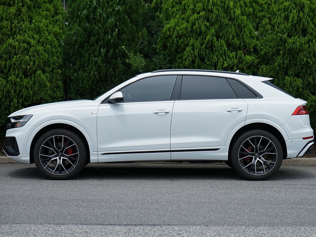 used 2021 Audi Q8 car, priced at $36,495