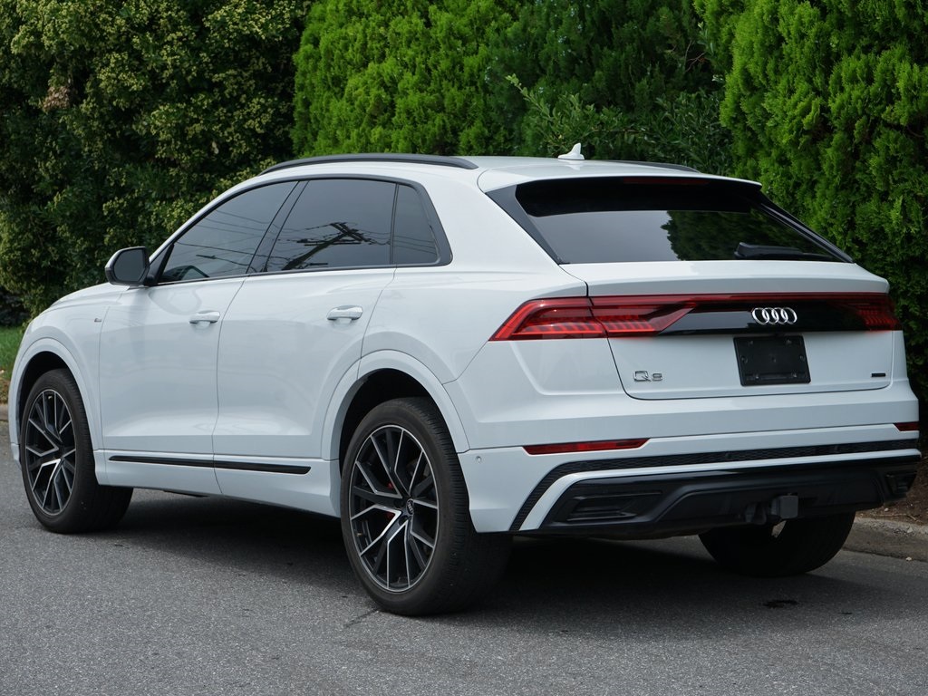 used 2021 Audi Q8 car, priced at $36,495