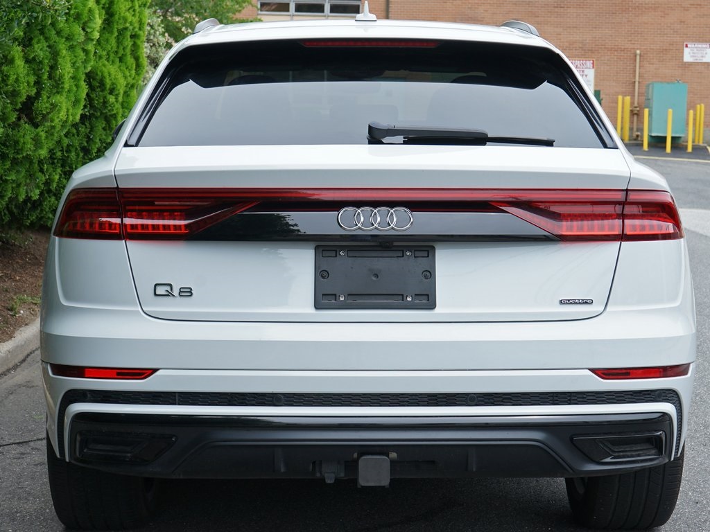 used 2021 Audi Q8 car, priced at $36,495