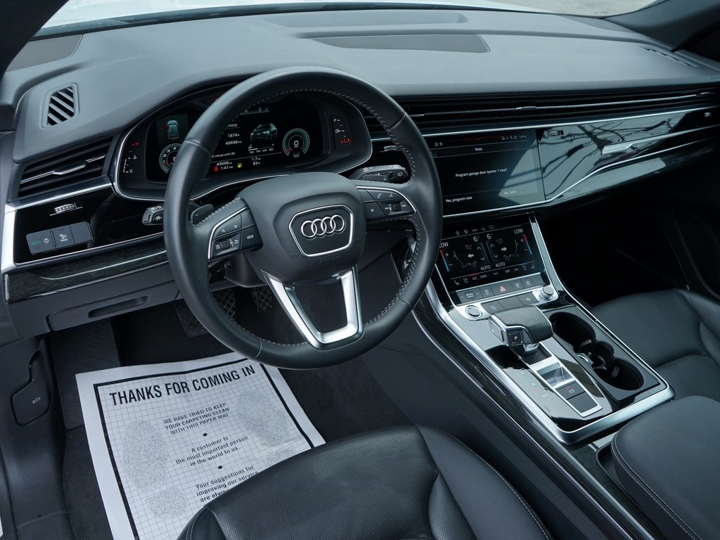 used 2021 Audi Q8 car, priced at $36,495