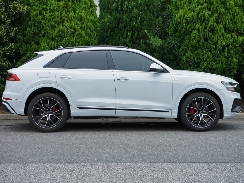 used 2021 Audi Q8 car, priced at $36,495