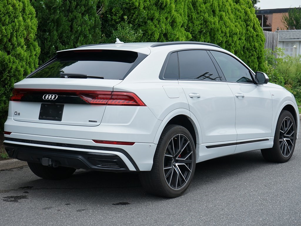 used 2021 Audi Q8 car, priced at $36,495