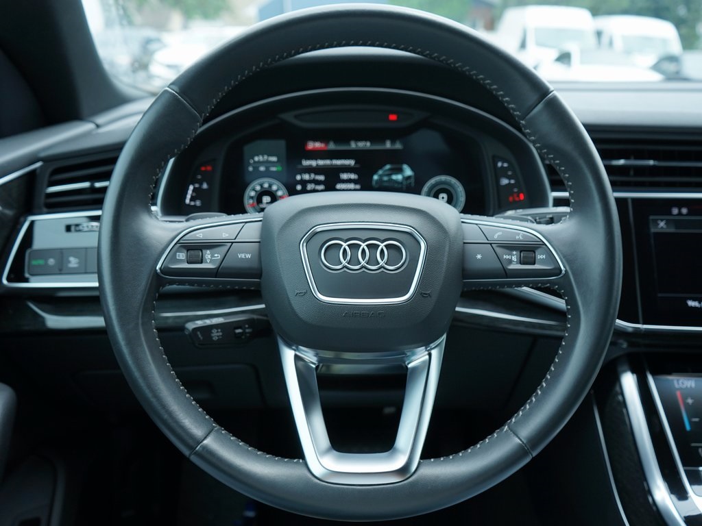 used 2021 Audi Q8 car, priced at $36,495