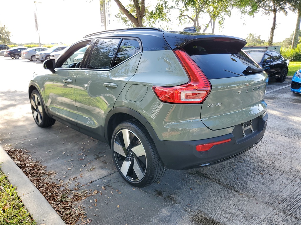 used 2023 Volvo XC40 Recharge Pure Electric car, priced at $28,998