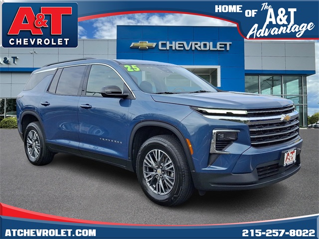 used 2025 Chevrolet Traverse car, priced at $38,950