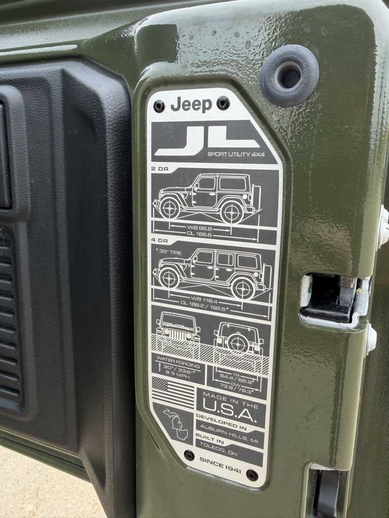 used 2023 Jeep Wrangler car, priced at $28,903