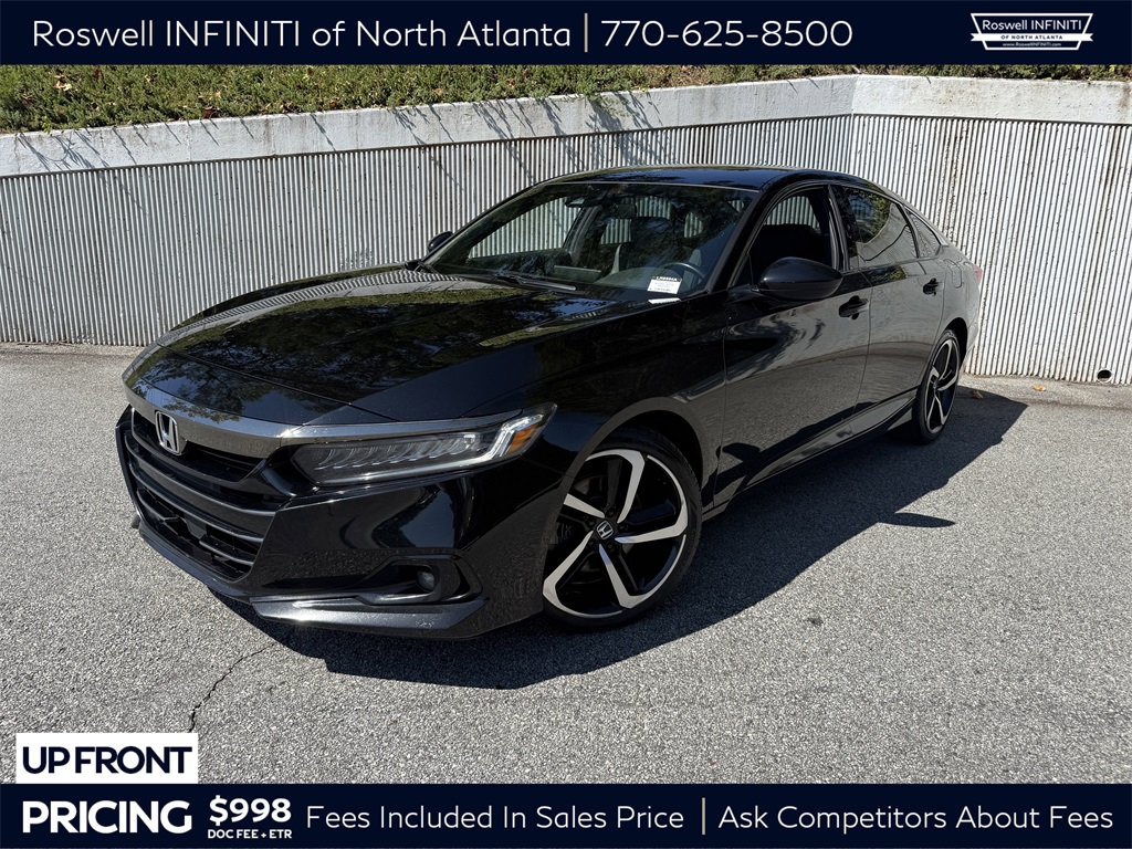 used 2022 Honda Accord car, priced at $22,998