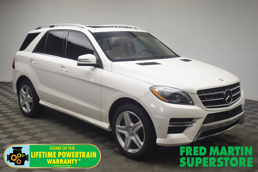 used 2015 Mercedes-Benz M-Class car, priced at $15,500