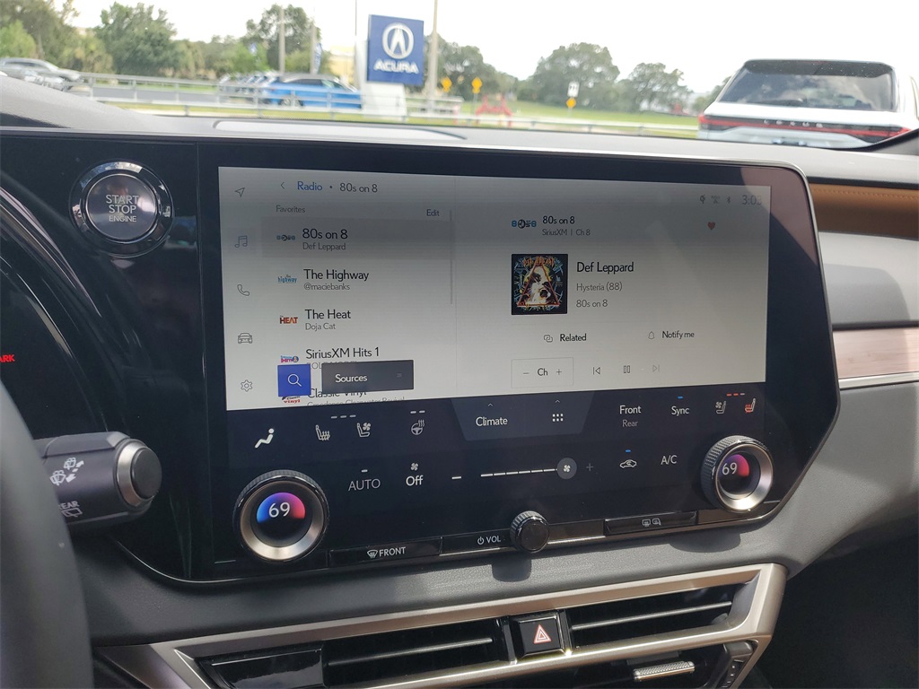 used 2024 Lexus RX car, priced at $52,998