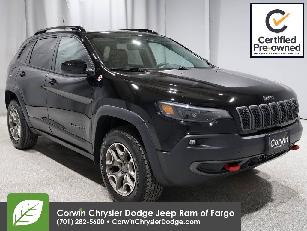 used 2022 Jeep Cherokee car, priced at $25,500