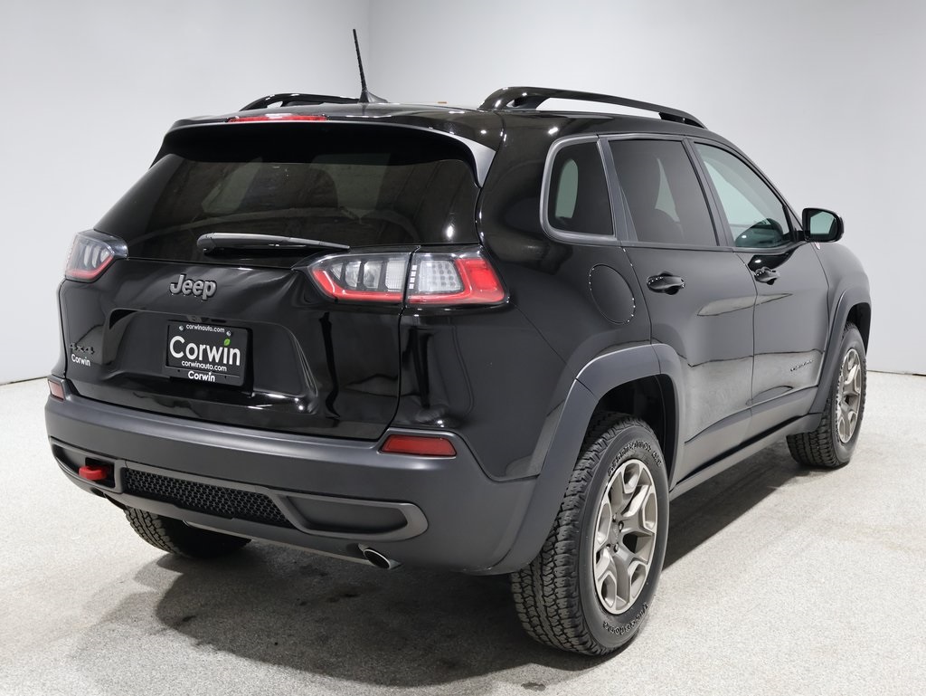 used 2022 Jeep Cherokee car, priced at $25,500