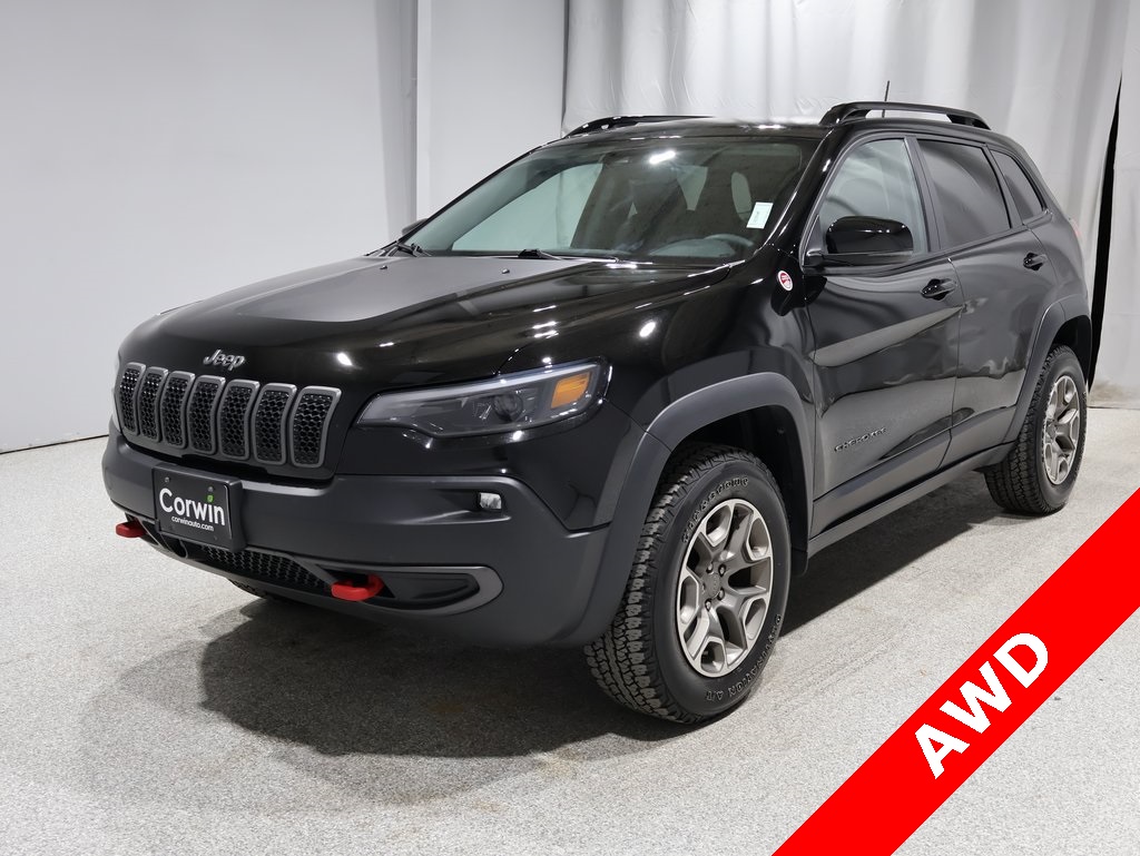 used 2022 Jeep Cherokee car, priced at $25,500