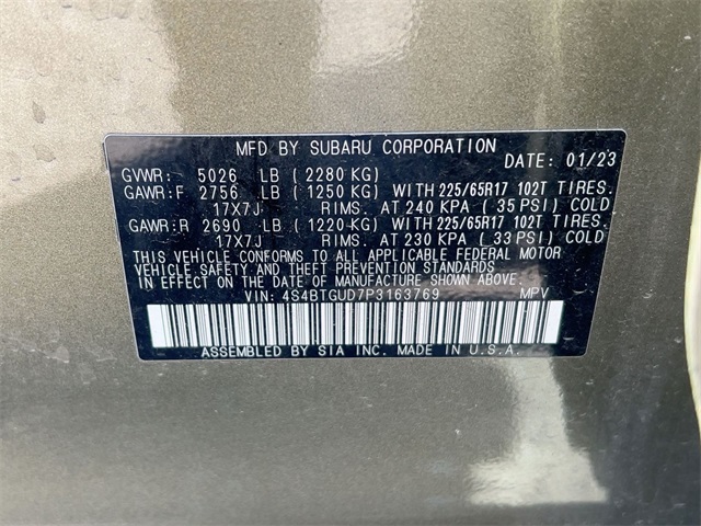 used 2023 Subaru Outback car, priced at $25,911