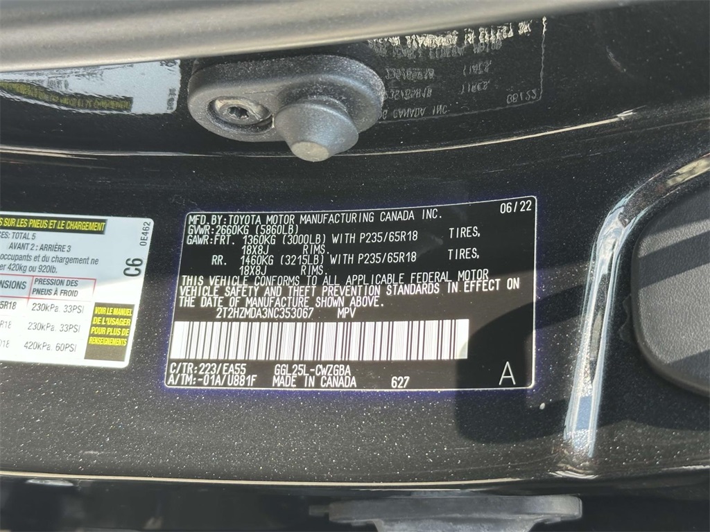 used 2022 Lexus RX car, priced at $47,495
