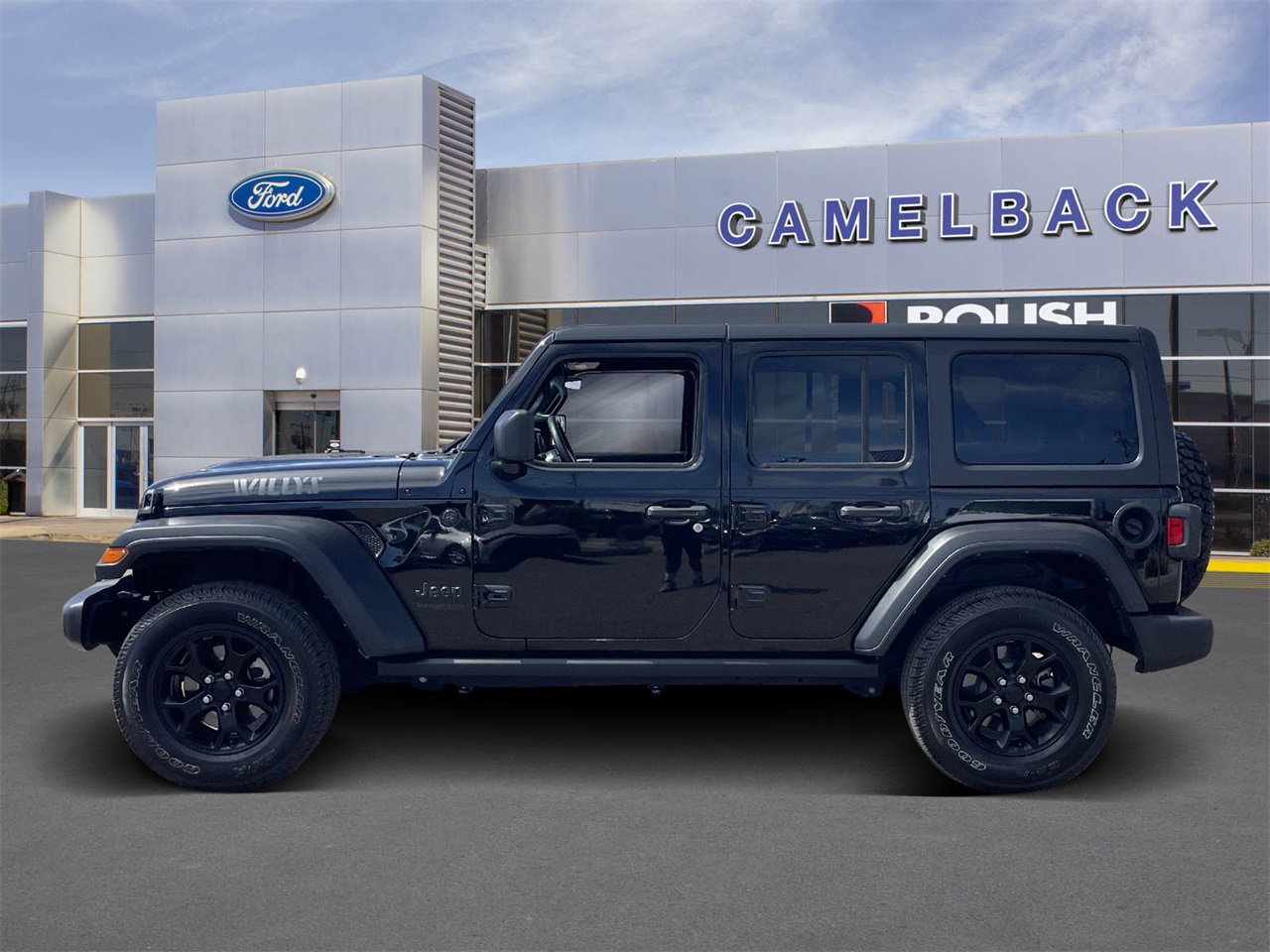 used 2021 Jeep Wrangler car, priced at $28,067