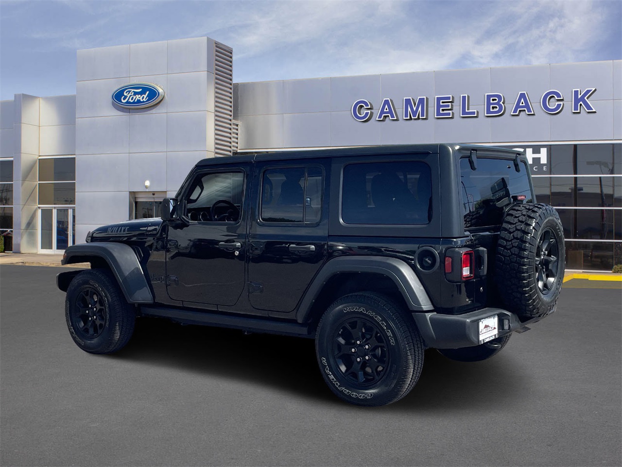 used 2021 Jeep Wrangler car, priced at $28,067