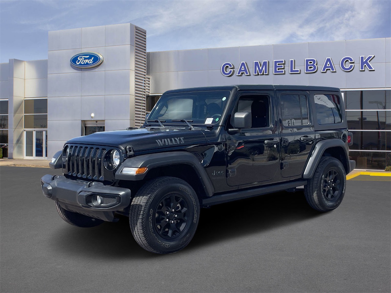 used 2021 Jeep Wrangler car, priced at $28,067