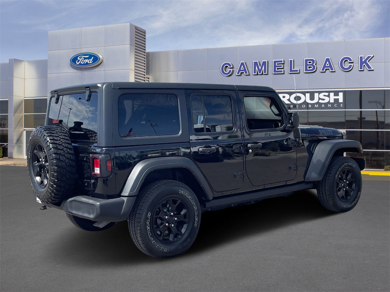 used 2021 Jeep Wrangler car, priced at $28,067