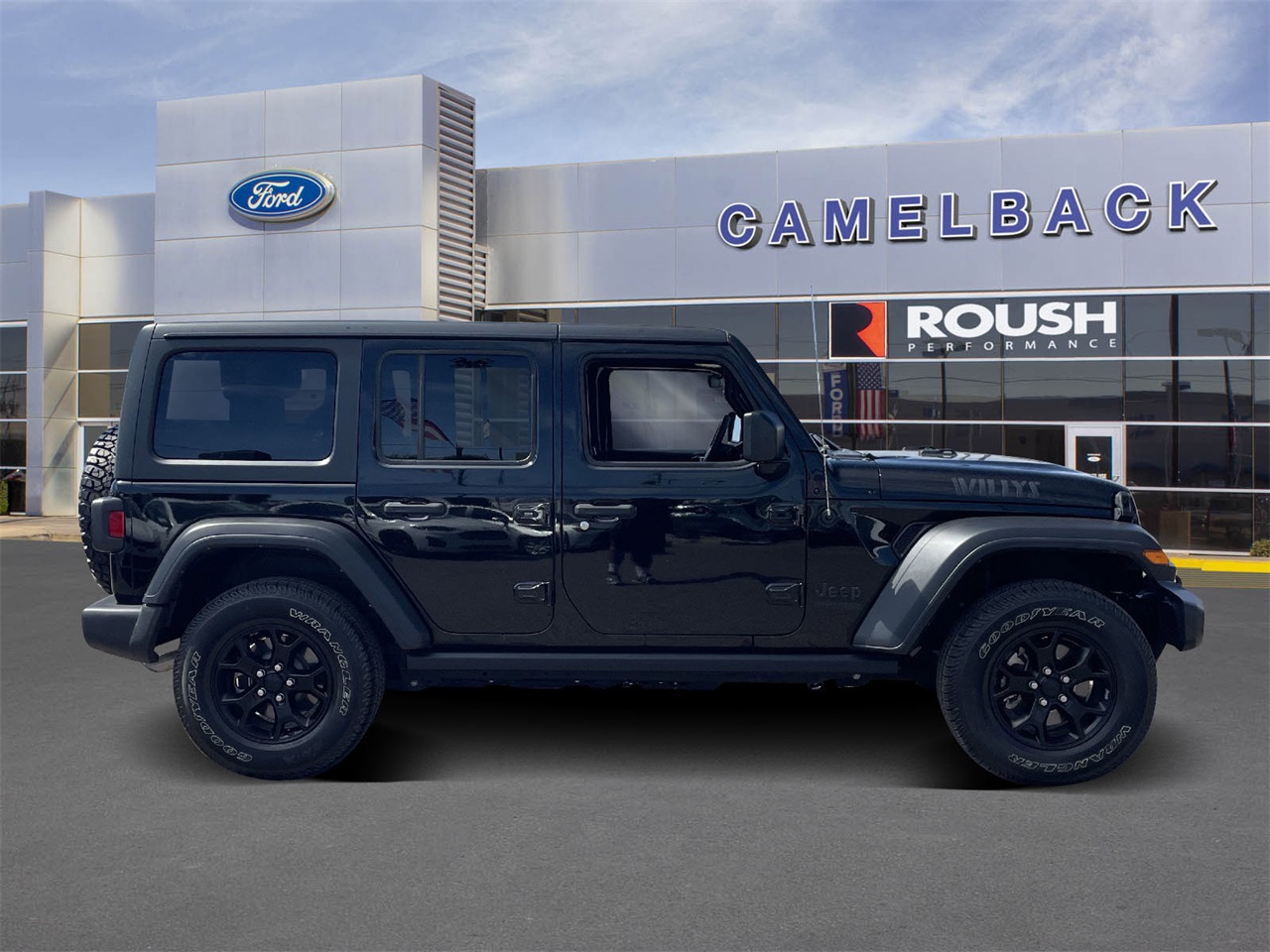 used 2021 Jeep Wrangler car, priced at $28,067