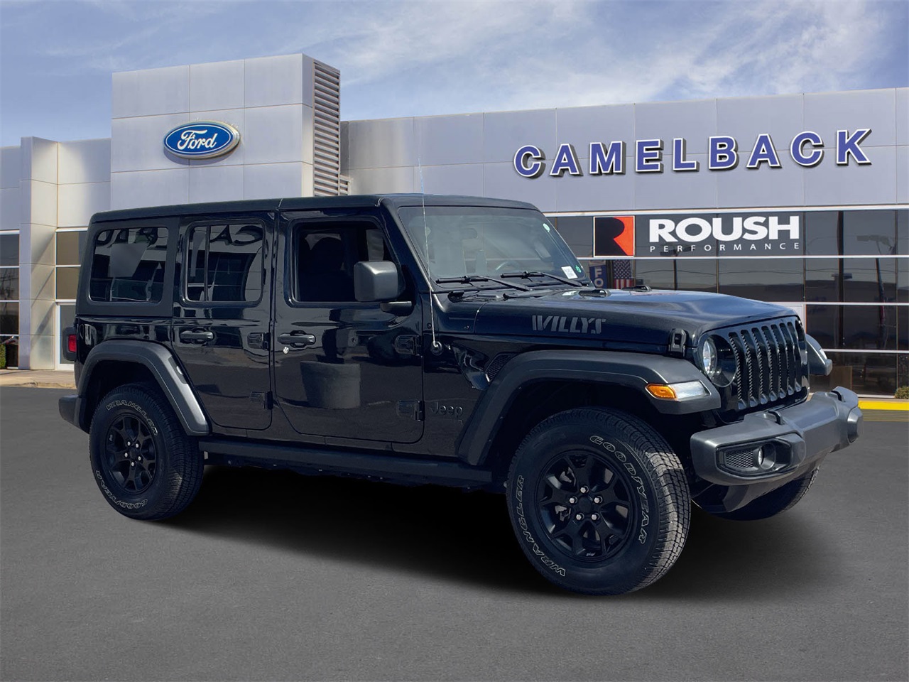 used 2021 Jeep Wrangler car, priced at $28,067