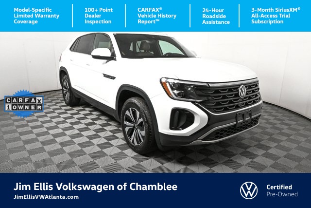 used 2024 Volkswagen Atlas Cross Sport car, priced at $32,000