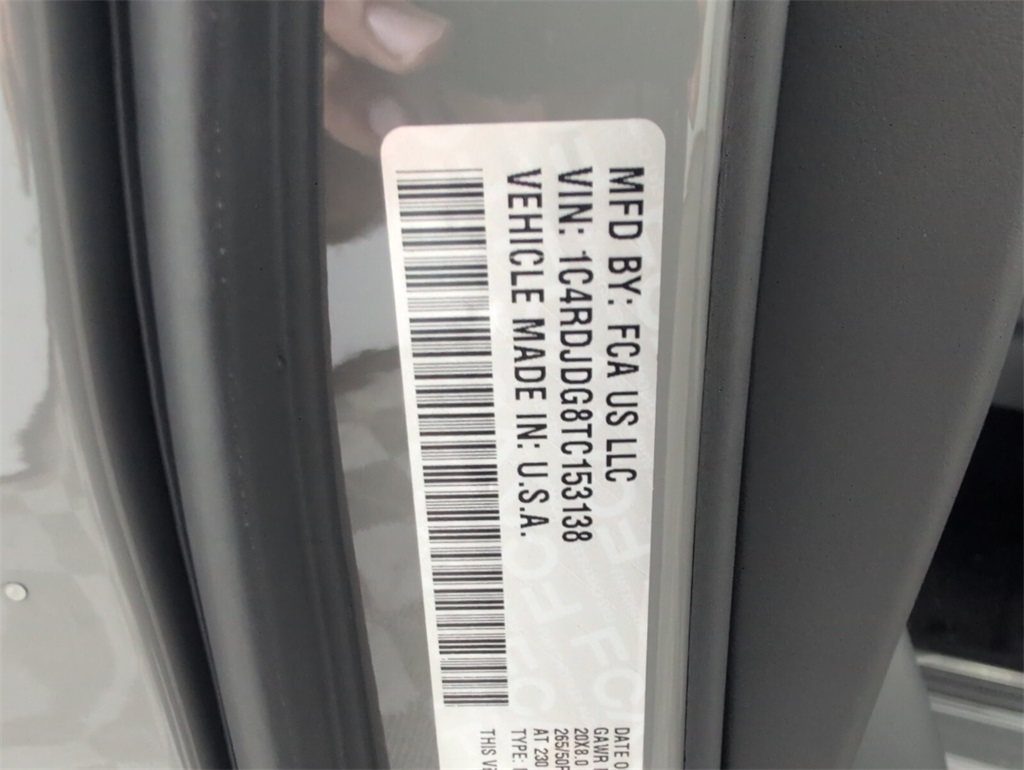 new 2026 Dodge Durango car, priced at $50,105