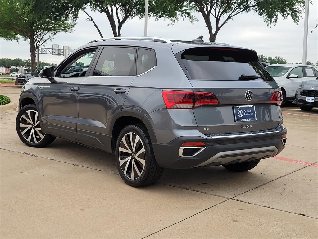 used 2024 Volkswagen Taos car, priced at $25,990