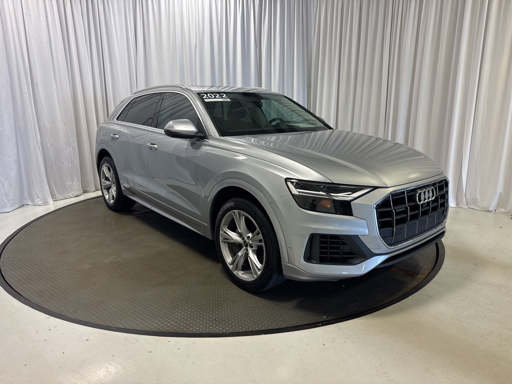 used 2022 Audi Q8 car, priced at $44,322