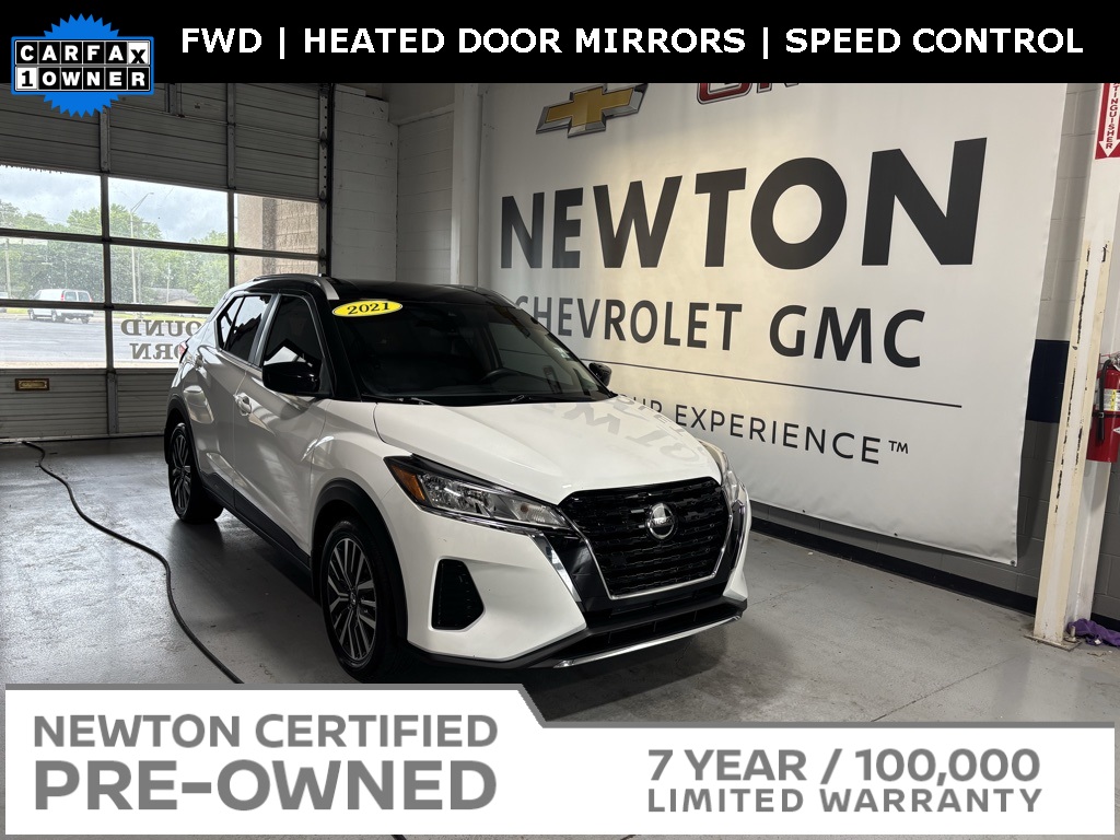 used 2021 Nissan Kicks car, priced at $17,500