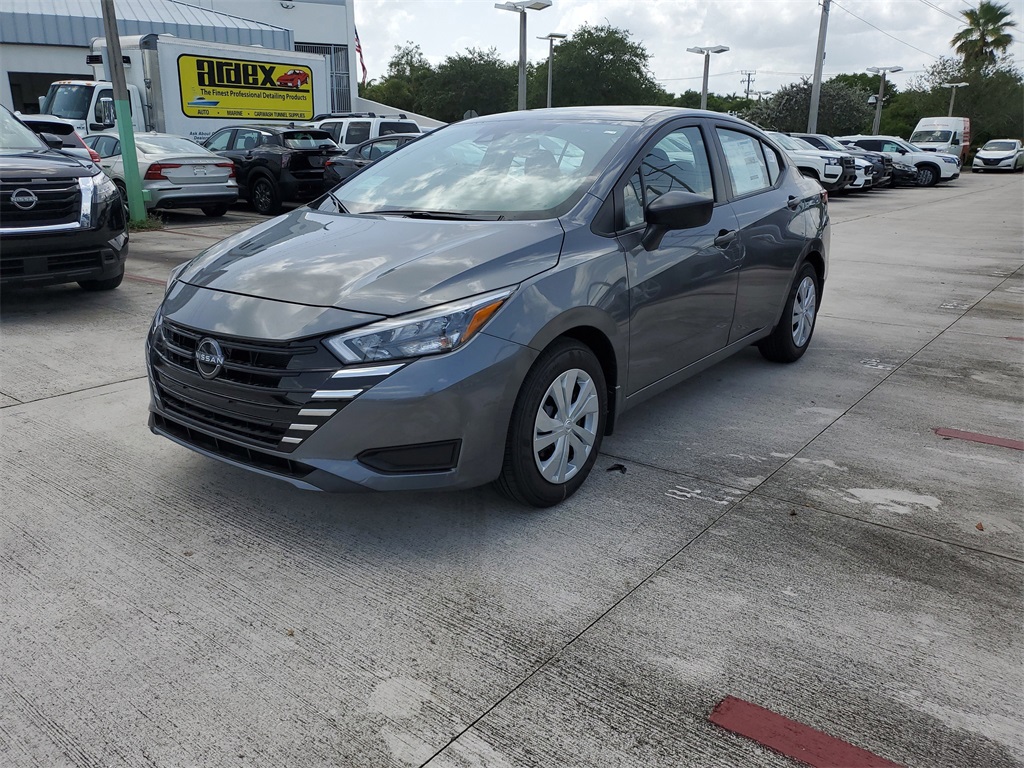 new 2025 Nissan Versa car, priced at $18,897