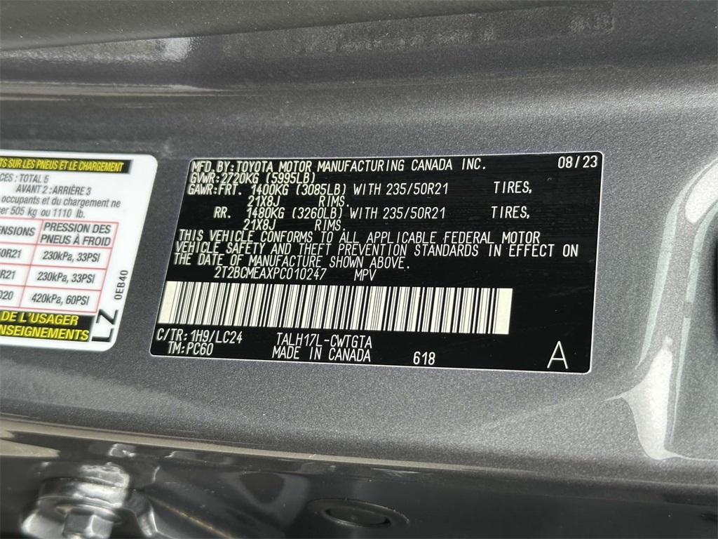 used 2023 Lexus RX car, priced at $62,995