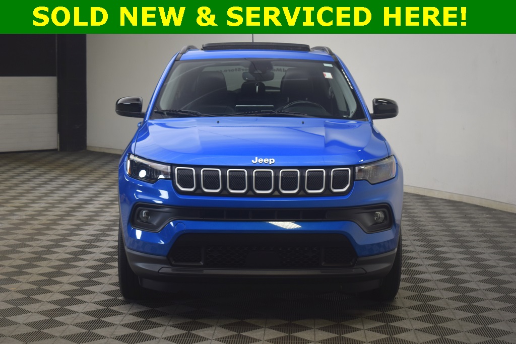 used 2022 Jeep Compass car, priced at $23,500
