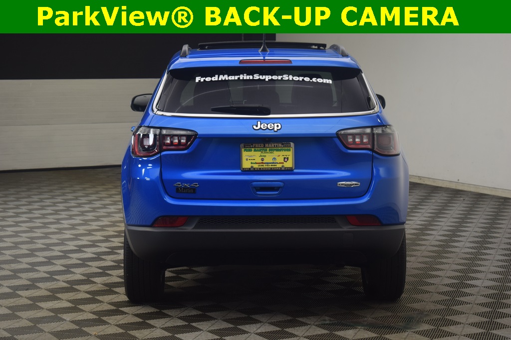 used 2022 Jeep Compass car, priced at $23,500