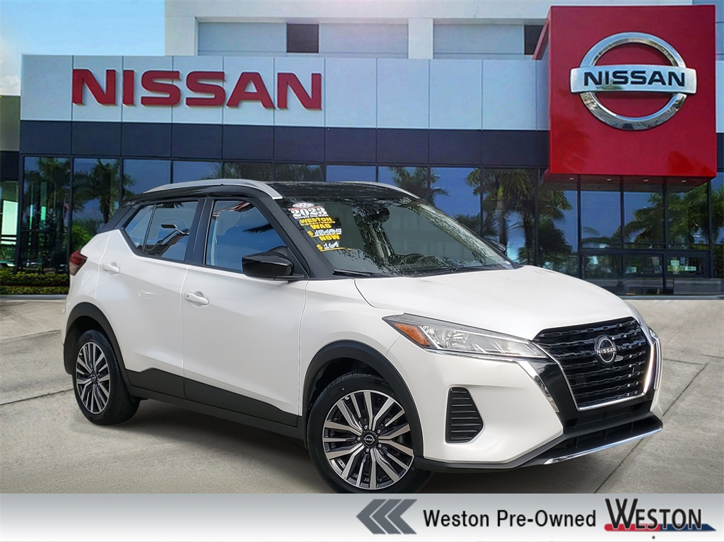 used 2023 Nissan Kicks car, priced at $16,494