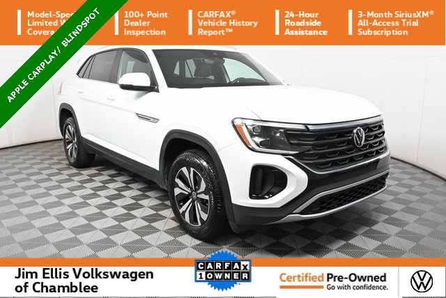 used 2024 Volkswagen Atlas Cross Sport car, priced at $34,900